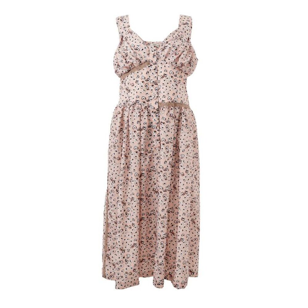 Lardini Pink Acetate Casual Women's Dress